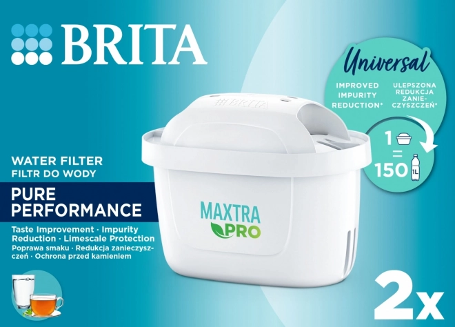 Brita Maxtra Pro Water Filter Cartridge - 2 Pack