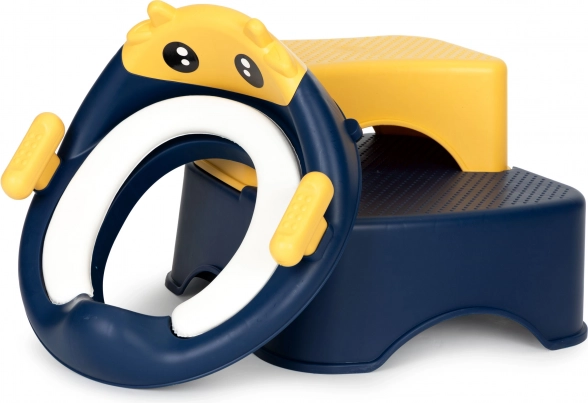 Children’s toilet seat/adapter with steps for WC ECOTOYS