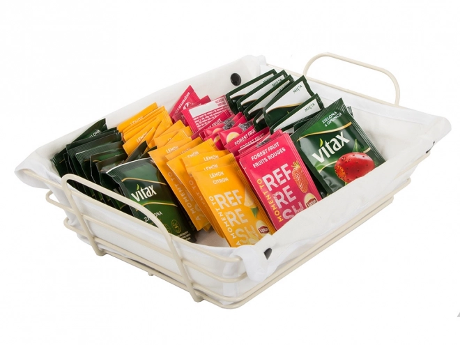 Metallgitter-Organizer mit Futter