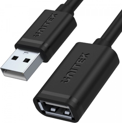 USB 2.0 Verlängerungskabel A–A (Stecker–Buchse) 0,5 m UNITEK