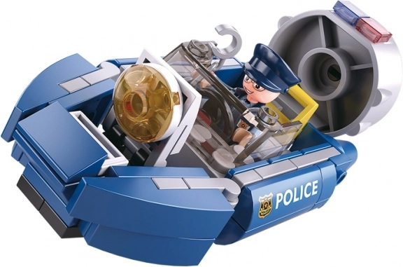 Sluban Police aéroglisseur 4-en-1