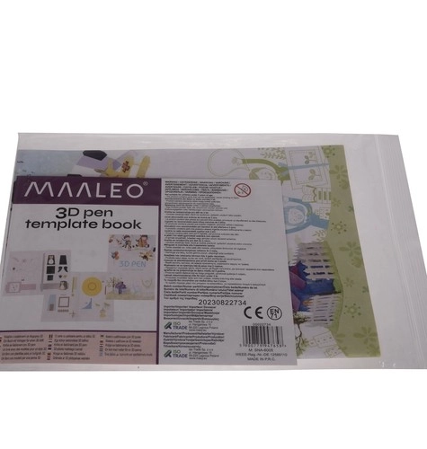 Sjabloonboek voor 3D-pen Maaleo 22734