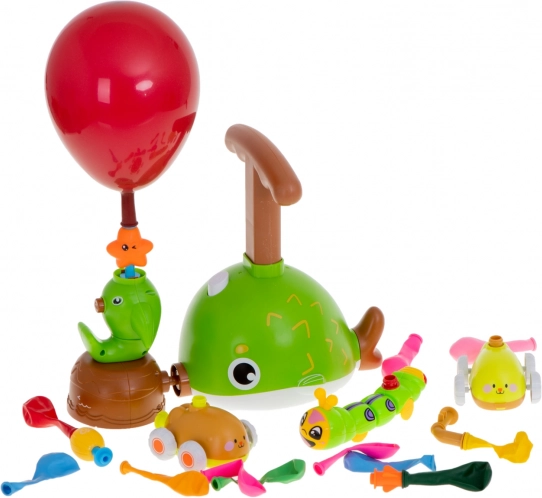 Learning physics through play: air propulsion