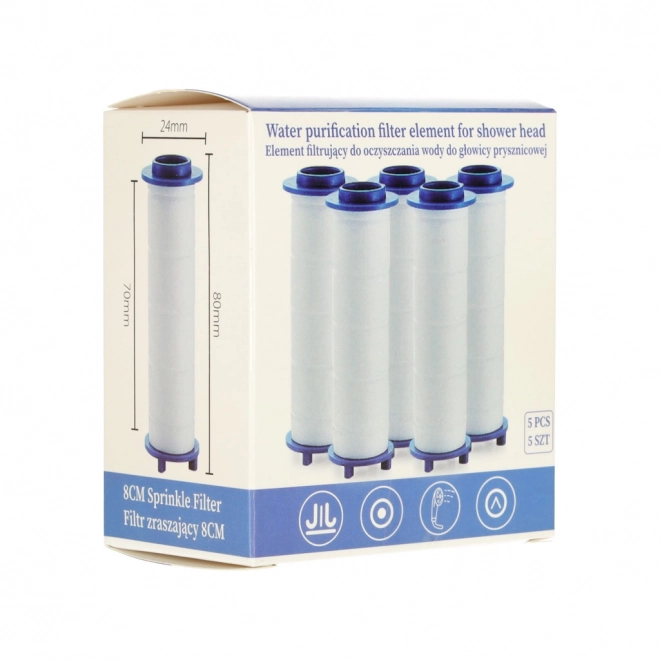 Cotton Water Shower Filter 5 Pieces
