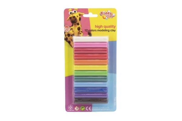 Modelína Nara 165g, 12 kleuren