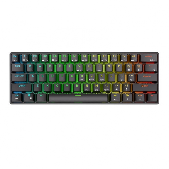 Clavier mécanique Royal Kludge RK61 RGB avec interrupteurs rouges