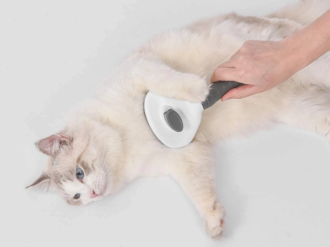 Zelfreinigende borstel voor honden en katten