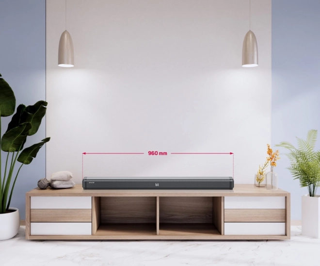 Soundbar mit eingebauten Subwoofern 2.1 200W