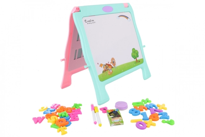 Magnetisch bord 2-in-1 met accessoires