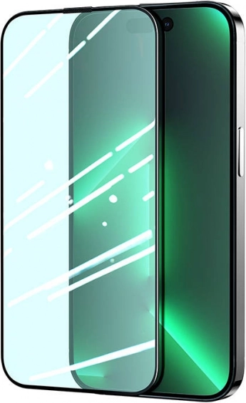 volledig dekkend gehard glas met oogbescherming voor apple iphone 14 pro 6,1" joyroom
