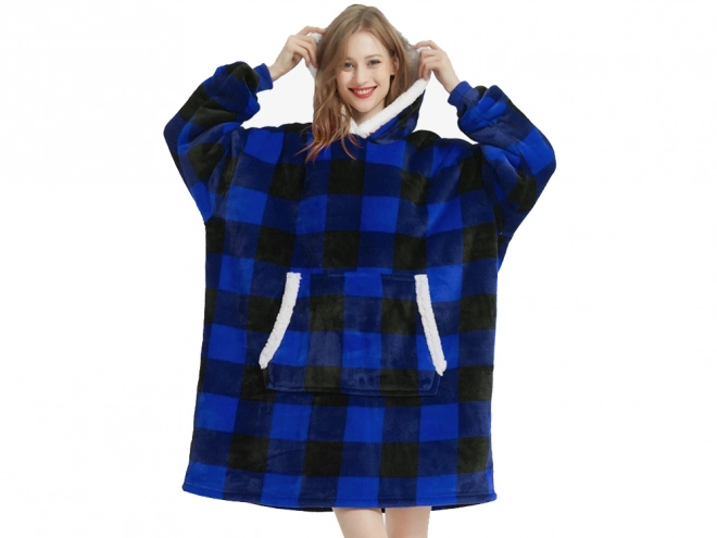 Warm Oversize Hoodie Blanket with Hood