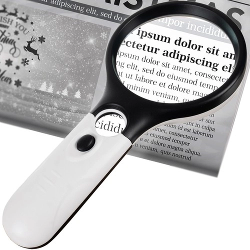 Ergonomische Lupe mit LED-Beleuchtung Izoxis