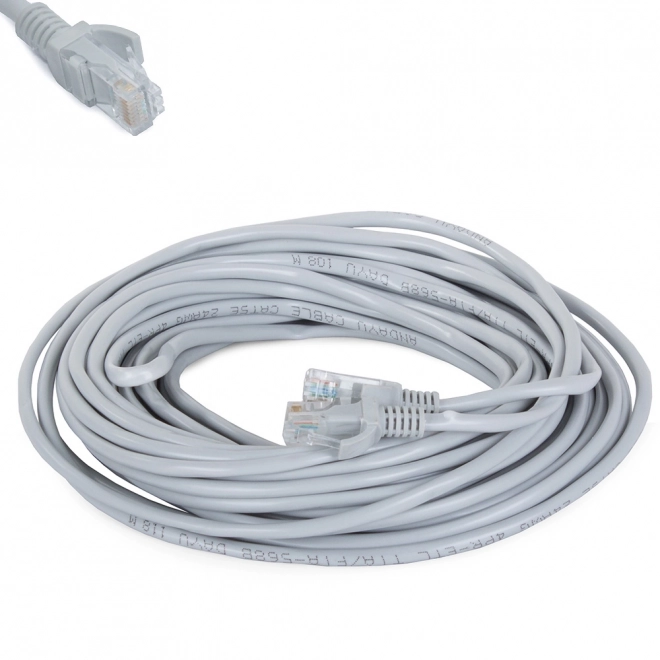 Lan-Netzwerkkabel RJ45 Cat5e Ethernet 15m