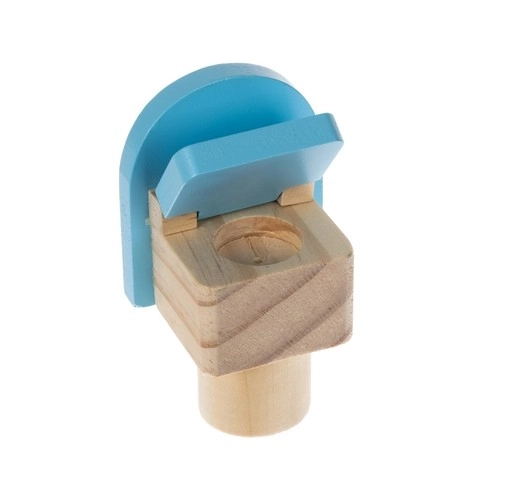 Houten poppenhuis met meubels 90 cm
