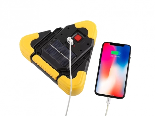 Multifunctional Warning Triangle Light and Power Bank