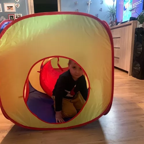 Kinderspeeltent 3in1 Tipi + Tunnel + Huisje
