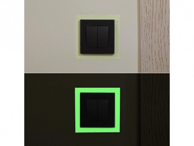 Fluorescerende tape die in het donker licht geeft 3 m