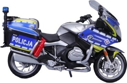 Metallmodell eines polnischen Polizeimotorrads 1/18