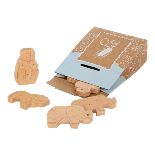 Houten dierensnoepjes Fresh
