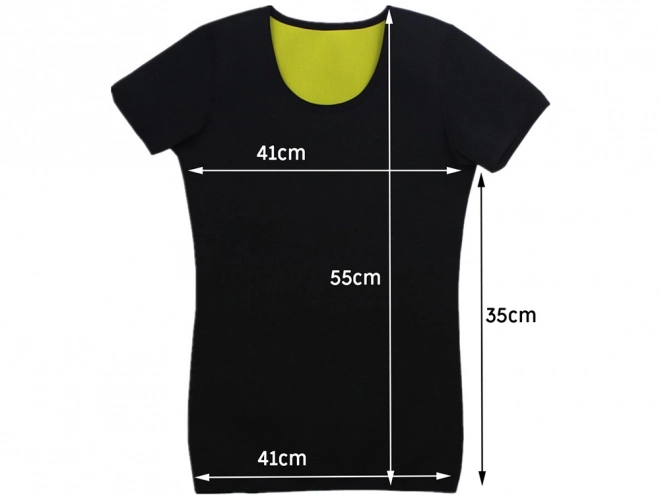 Dames fitness neopreen shirt voor gewichtsverlies