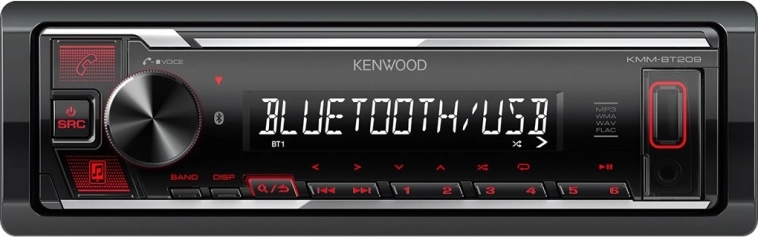 Kenwood Car Radio with Bluetooth