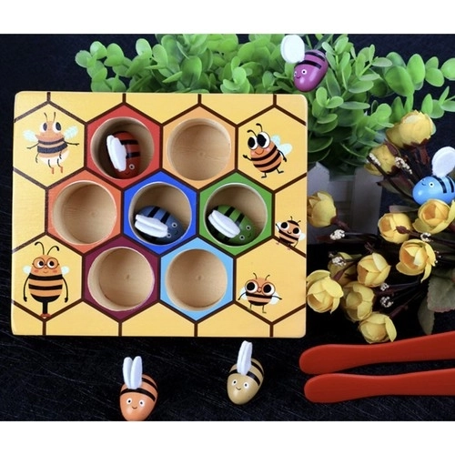Wooden Honeycomb Game