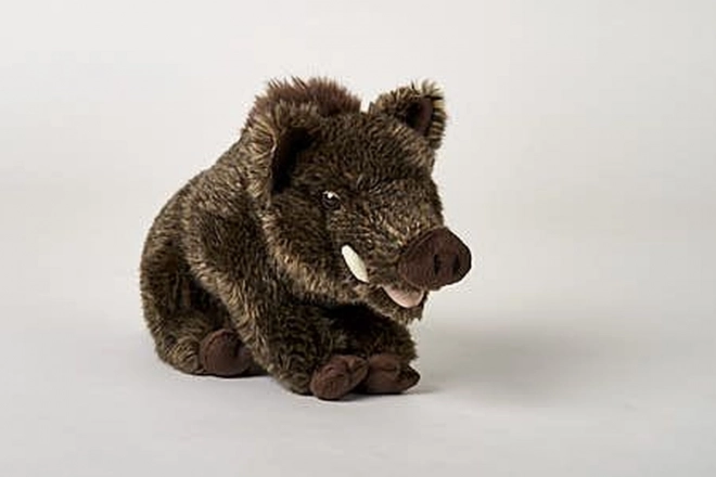 Pluche Wild zwijn 30 cm