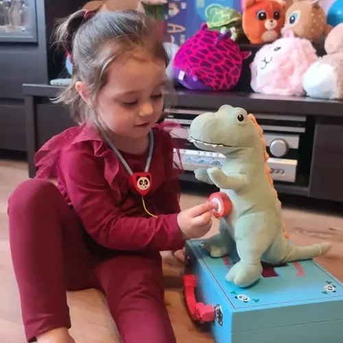 Kleine Dokter Set - Houten Kruzzel 19869