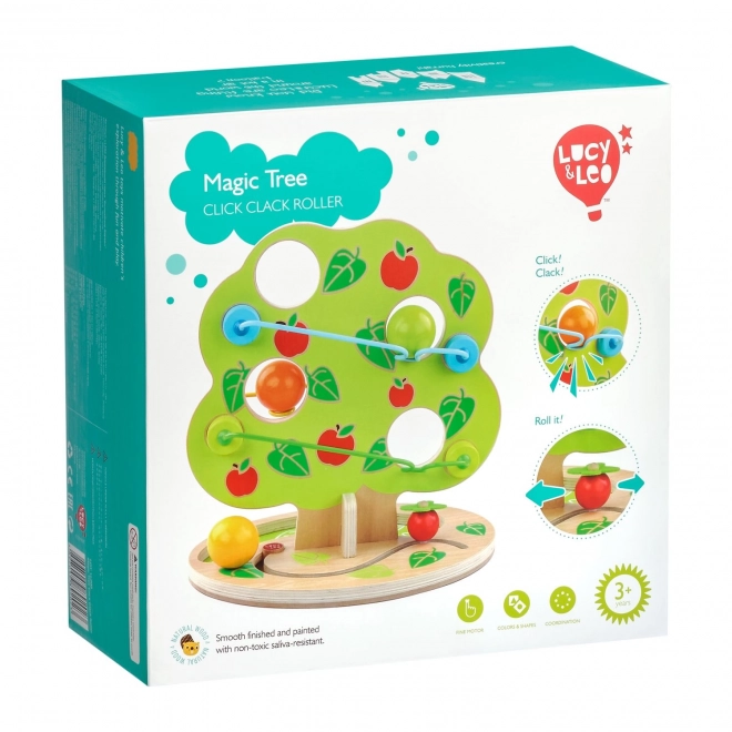 Lucy & Leo Arbre Magique - Toboggan en bois