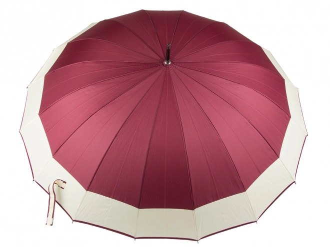 Grote elegante paraplu met antislip handvat