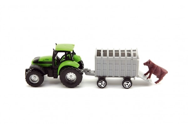Tractor met aanhanger 16 cm