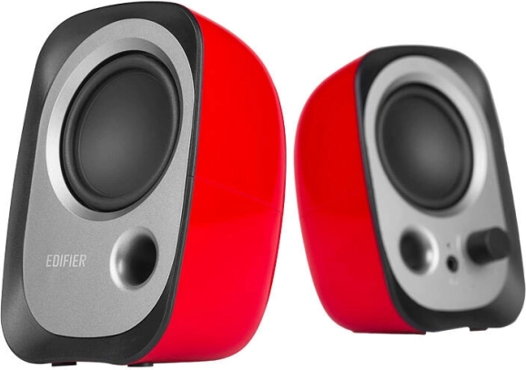 Haut-parleurs 2.0 Edifier R12U rouges