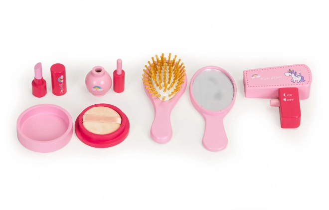 Set speelgoed cosmetische accessoires met tas