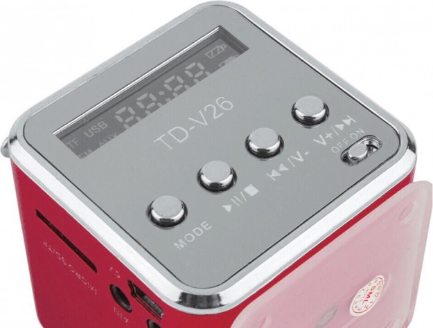 LCD display and FM radio with auto tuning