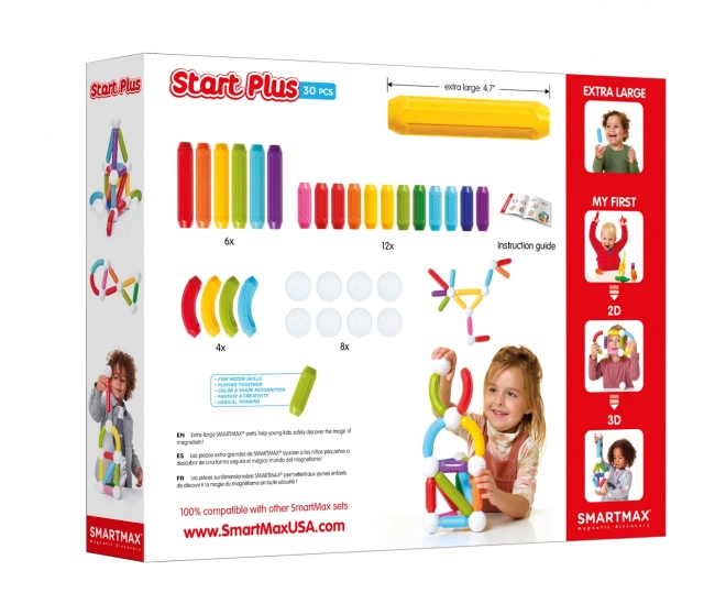 Magnetische Bouwset SmartMax Start Plus - 30 stukken