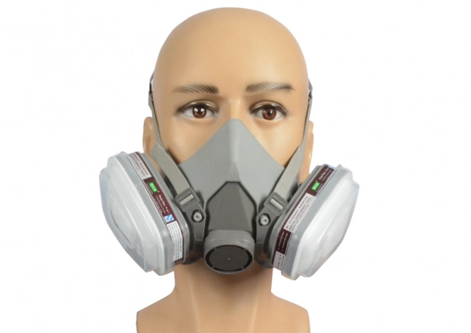 Respiratory Protection Half Mask with Carbon Filters