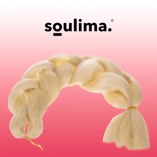 Synthetisch haar vlechten blond Soulima 23556