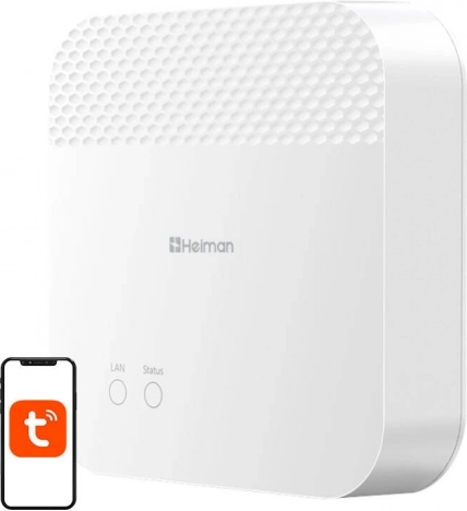Passerelle intelligente HEIMAN Zigbee / Wi‑Fi pour TUYA Smart Life