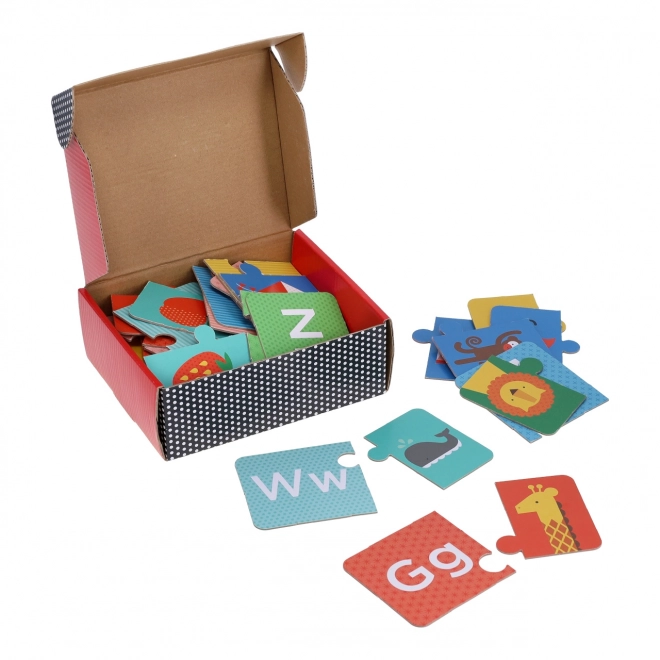Didactische puzzel alfabet van Petit Collage