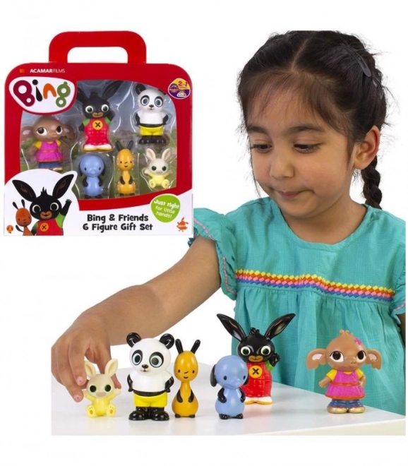 Ensemble de figurines Bing - 6 pièces