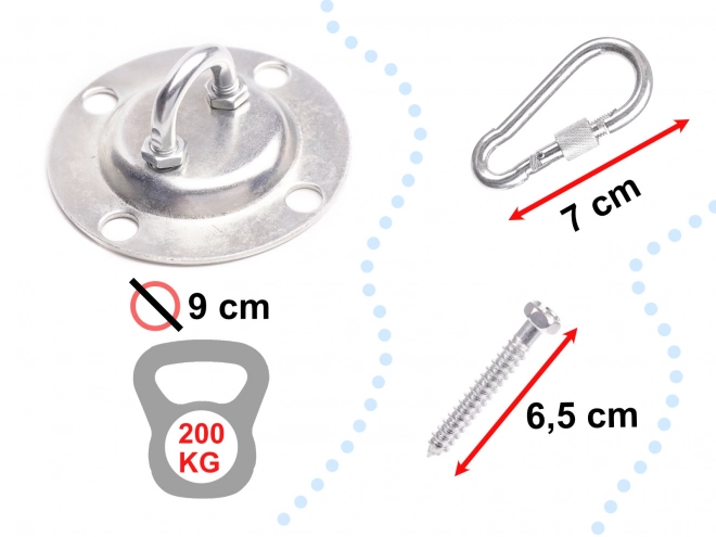 Deckenhalterung Set für Schaukeln und Hängesessel