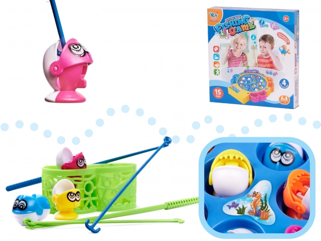 Family Action Game Fish Catching Set