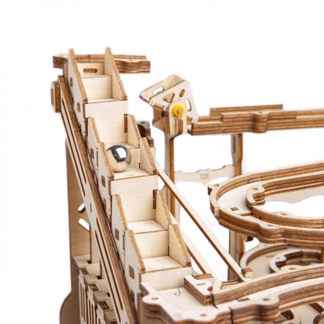 Houten 3D-puzzel Rokr Knikkerbaan Parkour