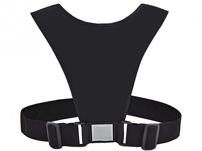 Veste de course sportive avec éléments réfléchissants et support pour téléphone