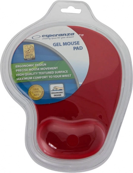 Esperanza Gel Mouse Pad Red