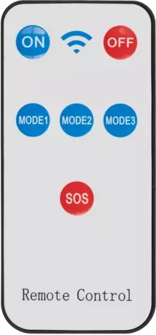 Télécommande et quatre modes