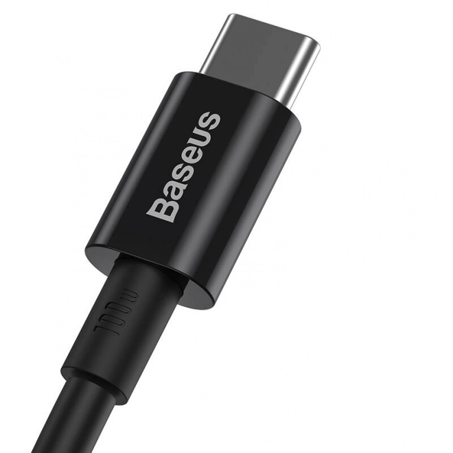 Kabel Baseus Superior Series USB-C naar USB-C, 100W, 2m (zwart)