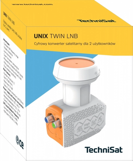 Satelliet converter UNIX TWIN LNB