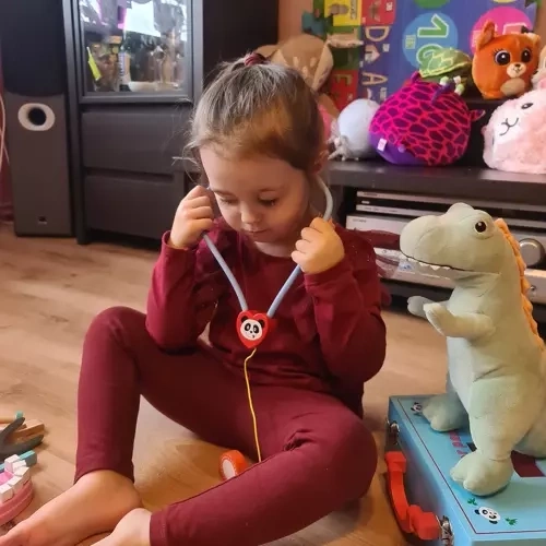 Kleine Dokter Set - Houten Kruzzel 19869
