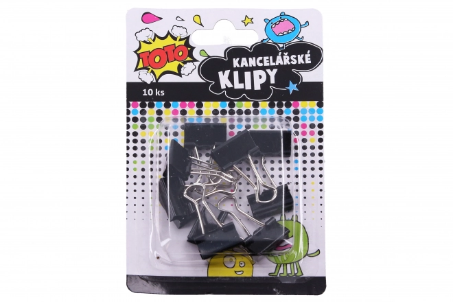 Kantoorclips 10 stuks, 19 mm